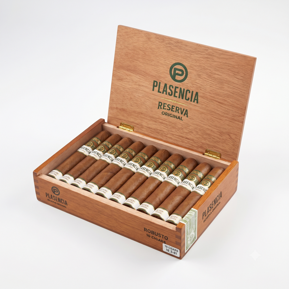 PLASENCIA RESERVA ORIGINAL ROBUSTO (1 box,10'S)