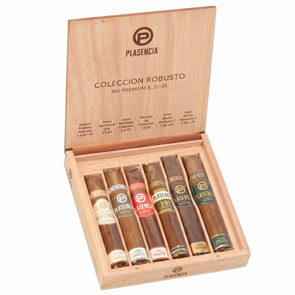 PLASENCIA ROBUSTO COLLECTION (1 box,6'S)