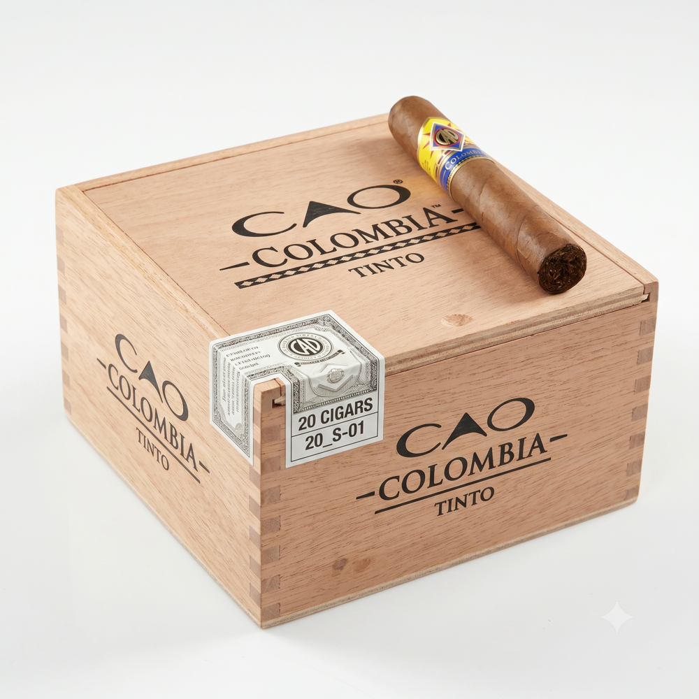 CAO COLOMBIA TINTO (1 box,20'S)