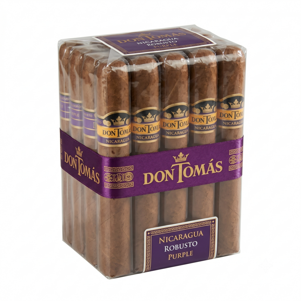 DON TOMAS NICARAGUA ROBUSTO PURPLE (1 box,10'S)