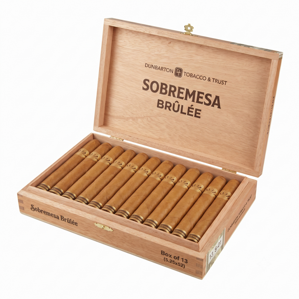DUNBARTON SOBREMESA BRULEE ROBUSTO (1 box,13'S)