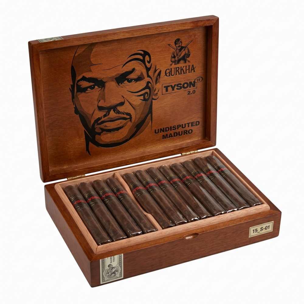 GURKHA TYSON UNDISPUTED MADURO (1 box,15'S)