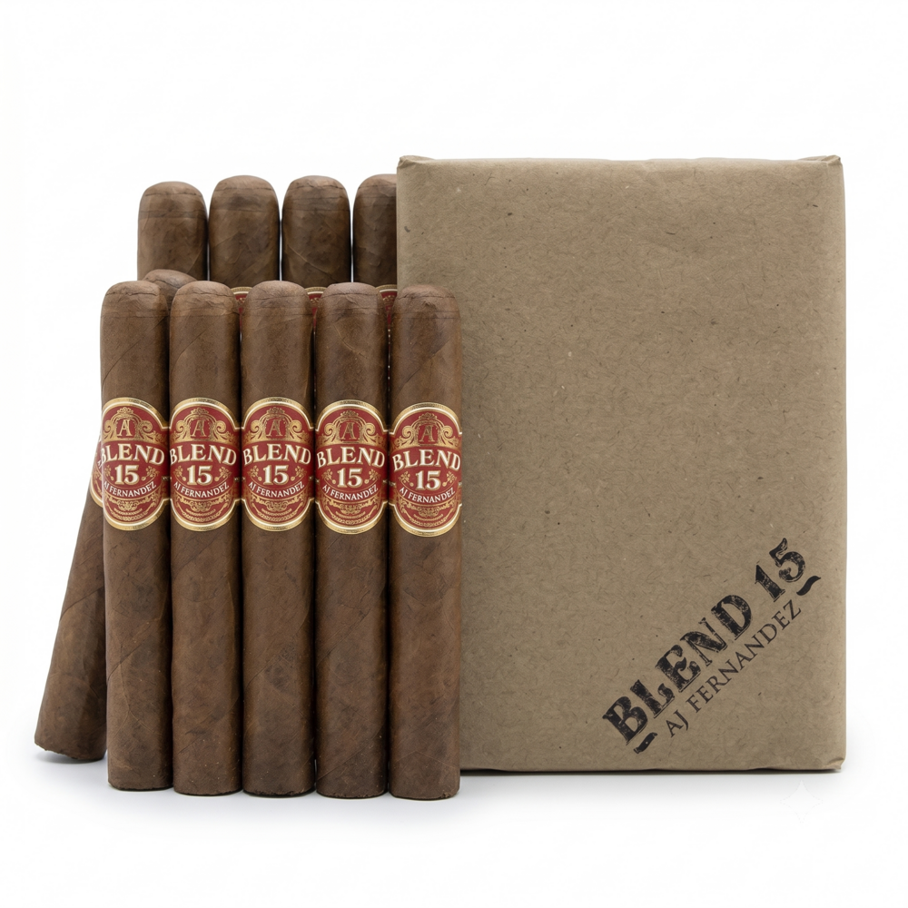 AJF BLEND 15 ROBUSTO (1 box, 15'S)