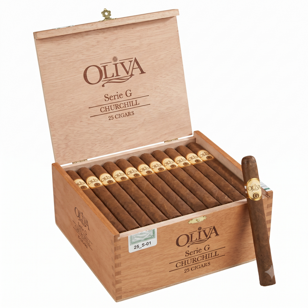 OLIVA SERIE G CHURCHILL (1 box,25'S)