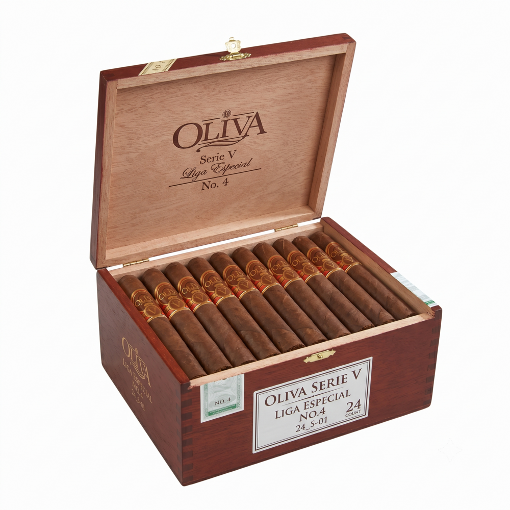 OLIVA SERIE V NO.4 LIGA ESPECIAL (1 box,24'S)