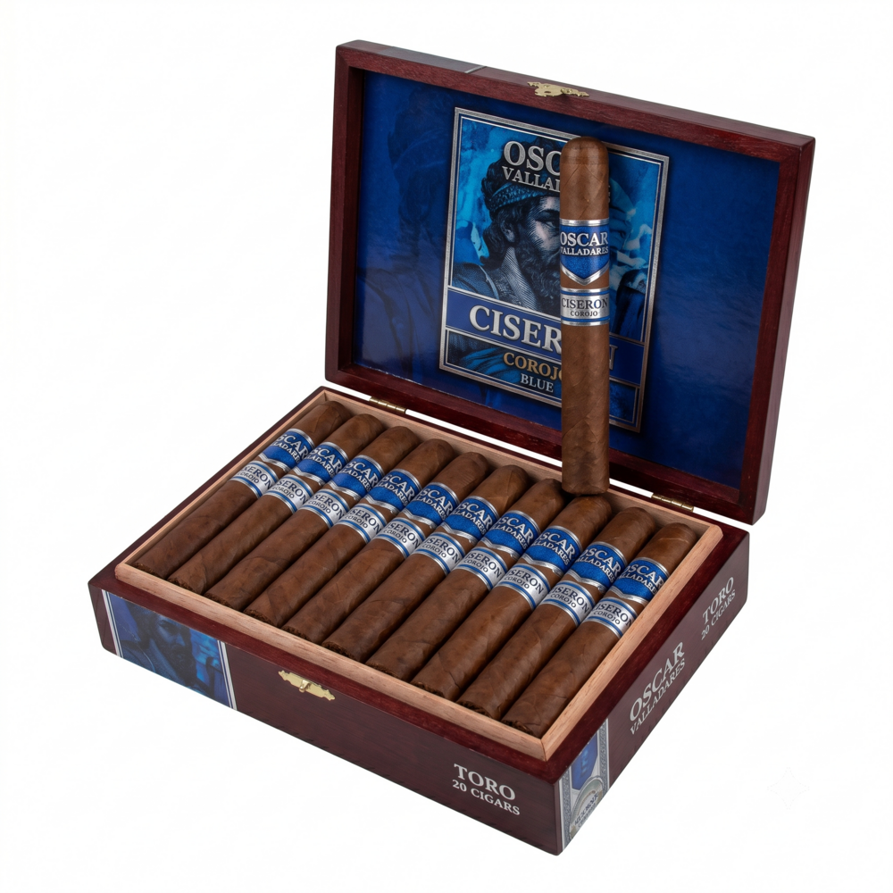 OSCAR VALLADARES CISERON COROJO TORO BLUE (1 box,20'S)