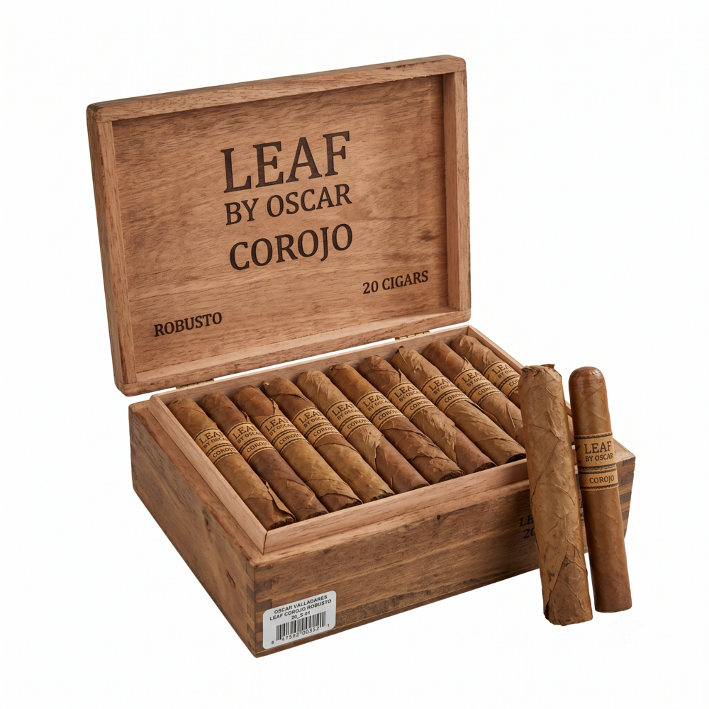 OSCAR VALLADRES LEAF COROJO ROBUSTO (1 box,20'S)